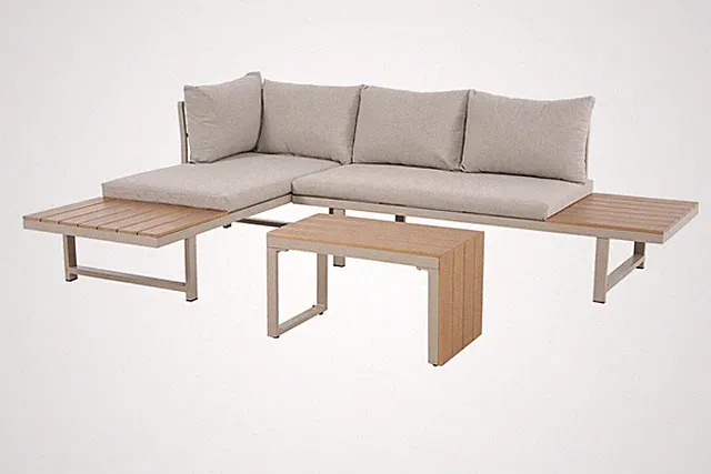 casa NOVA Lounge-Set GRUMO BHT 175x70x72 cm bunt Gartenset