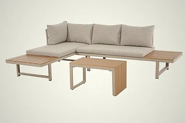 casa NOVA Lounge-Set GRUMO BHT 175x70x72 cm bunt Gartenset