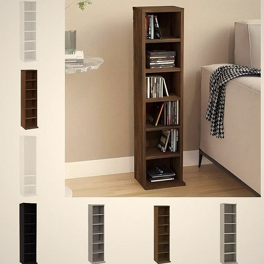 CD Regal Schrank mit viel Stauraum Ablage für Wohnzimmer Büro Schlafzimmer DE