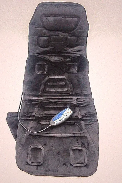 Comfier Massagesitzauflage Massagegeräte Wellness 10 Vibrationsmotoren 3 Heizkis