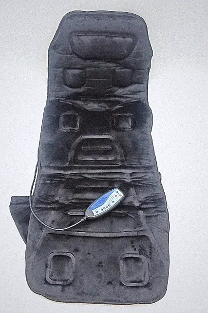 Comfier Massagesitzauflage mit Wärme 10 Vibrationsmotoren 3 Heizkissen Massagehi