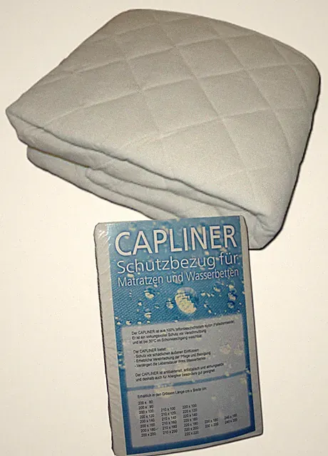 Comfort Bezug + Capliner Auflage SET für WASSERBETTEN