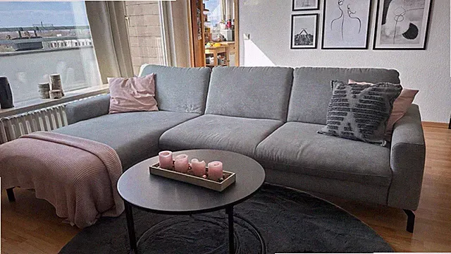 Couch Sofa Wohnzimmer 2-Teiler L-Lounge