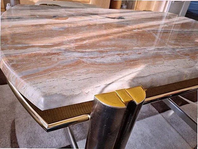Couchtisch, 100x60, sehr schöne Marmorplatte