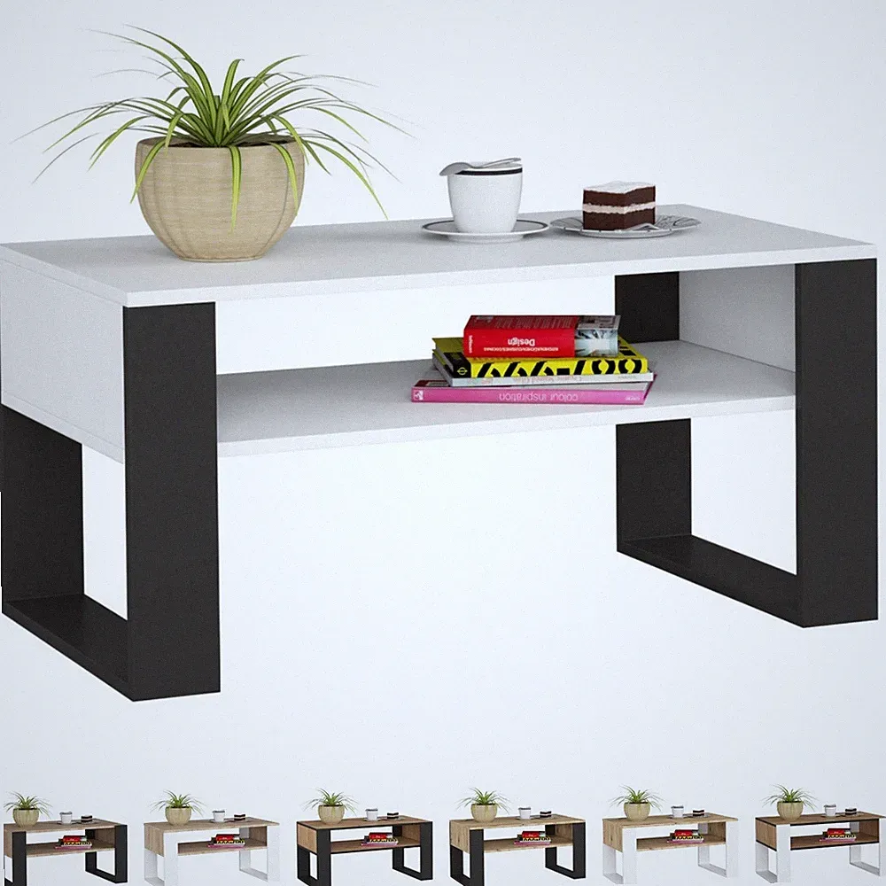 Couchtisch AKORD DOMI Kaffeetisch 92 cm B92xH45xT53 cm