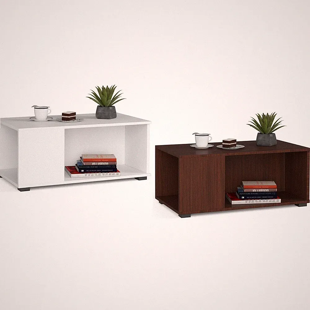 Couchtisch AKORD JULIET Kaffeetisch 90 cm B90xH38xT51 cm