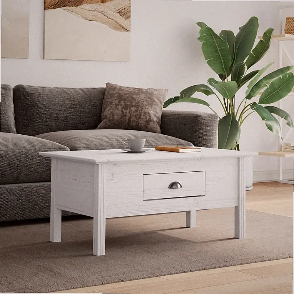 Couchtisch Beistelltisch Sofatisch Kaffeetisch Teetisch Massivholz Kiefer vidaXL