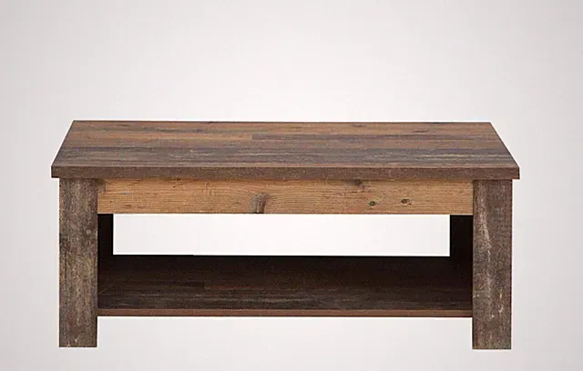 Couchtisch CLIF mit aufklappbarer Platte Optik: Old Wood Vintage