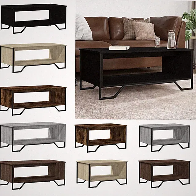 Couchtisch Couchtische Couchtisch Niedrig Beistelltisch Sofatisch Holzwerkstoff