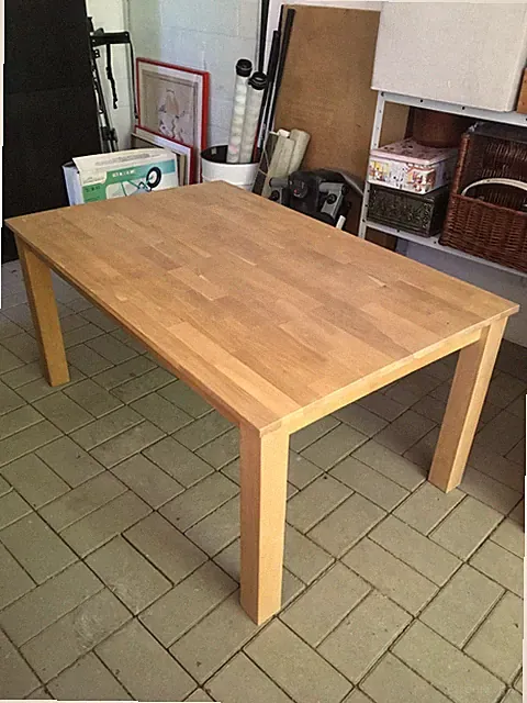 Couchtisch, Eiche massiv, l x b x h = 150 x 65 x 48