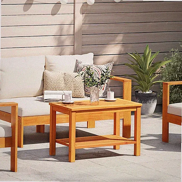 Couchtisch Gartentisch Beistelltisch Holztisch Kaffeetisch Balkontisch vidaXL
