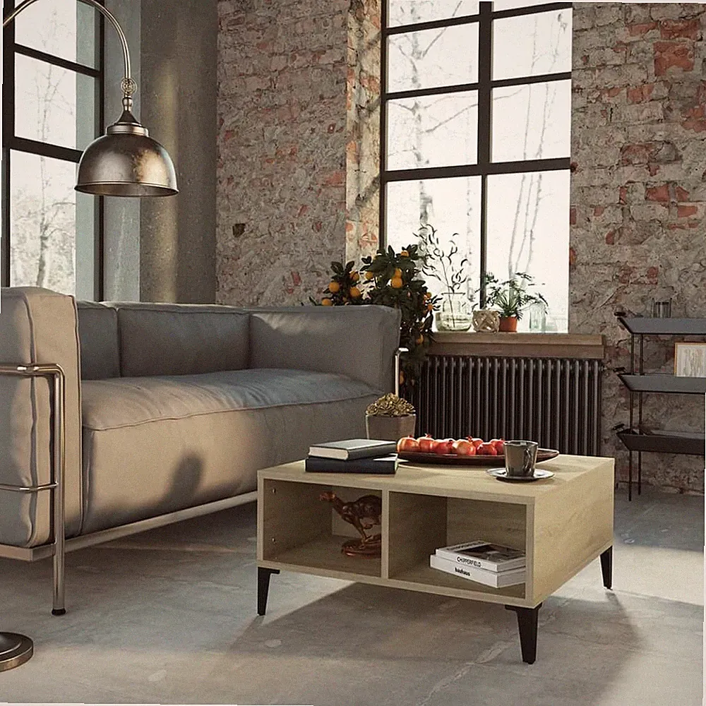 10 Fächer Couchtisch