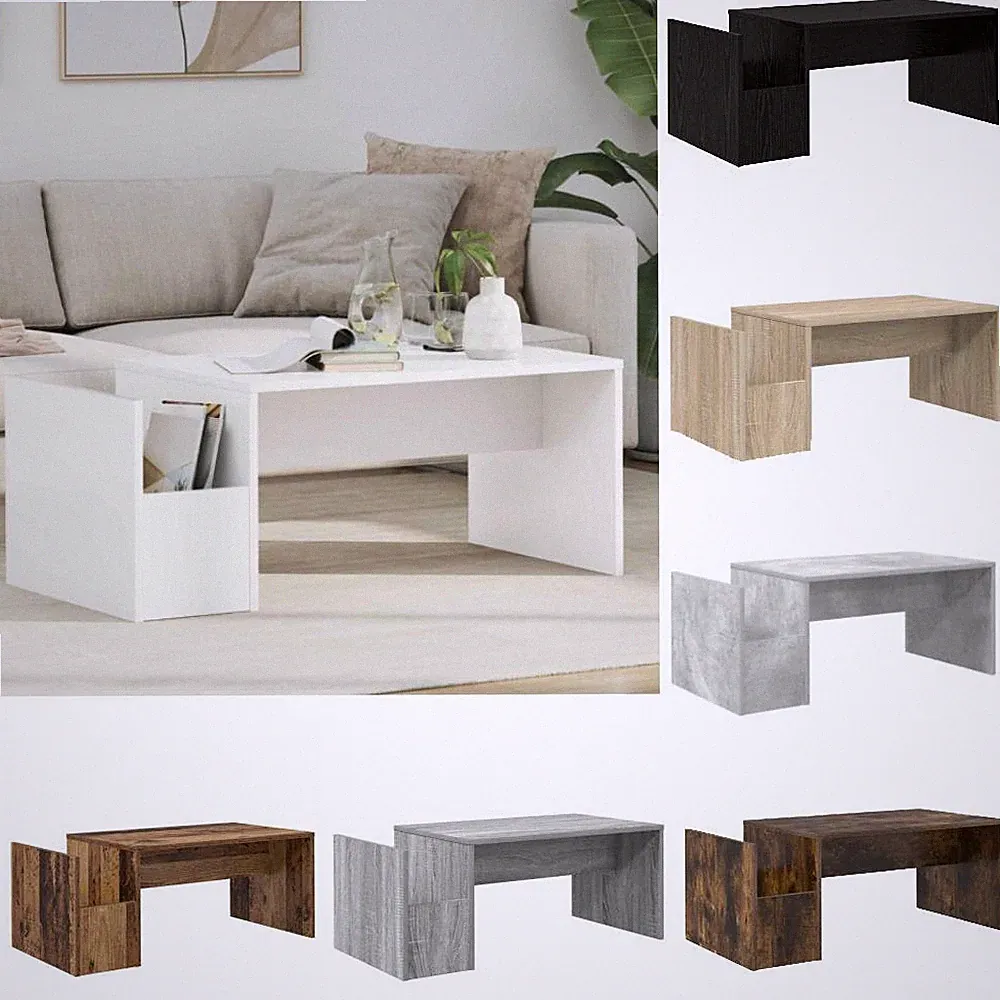 Couchtisch Holzwerkstoff Moderner Wohnzimmertisch Möbel Tisch vidaXL