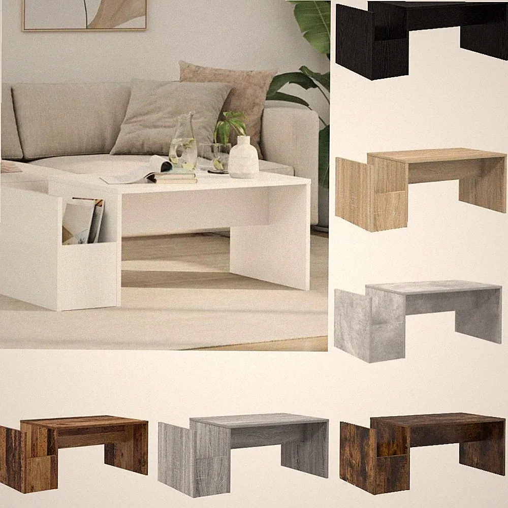 Couchtisch Holzwerkstoff Moderner Wohnzimmertisch Möbel Tisch vidaXL