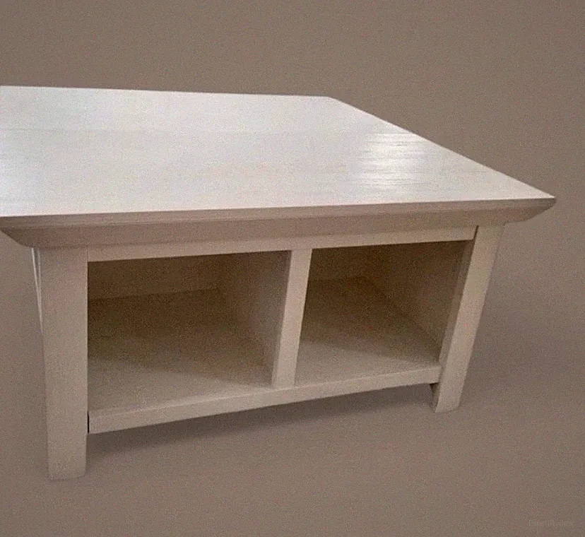 Couchtisch (Home Affair California) 90x90 cm Landhausstil Wohnzimmertisch