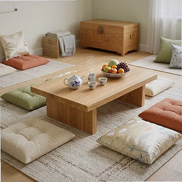 Couchtisch Kaffeetisch Beistelltisch Bodentisch Natur Eiche Transparent geolt