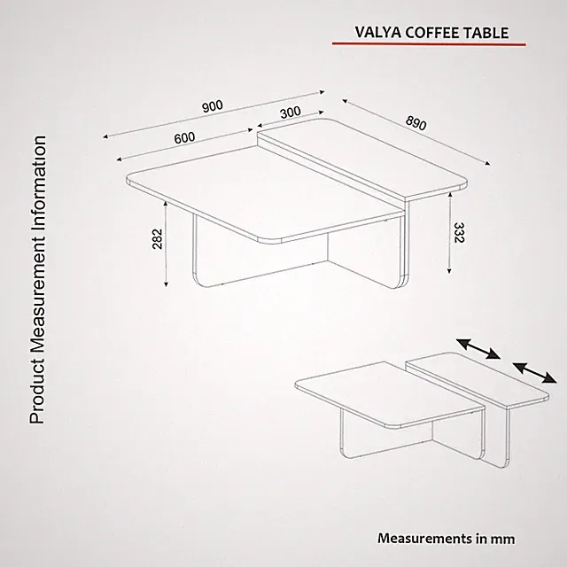 Couchtisch Luxe Schwarz 90x90 cm Wohnzimmertisch Sofatisch Kaffetisch