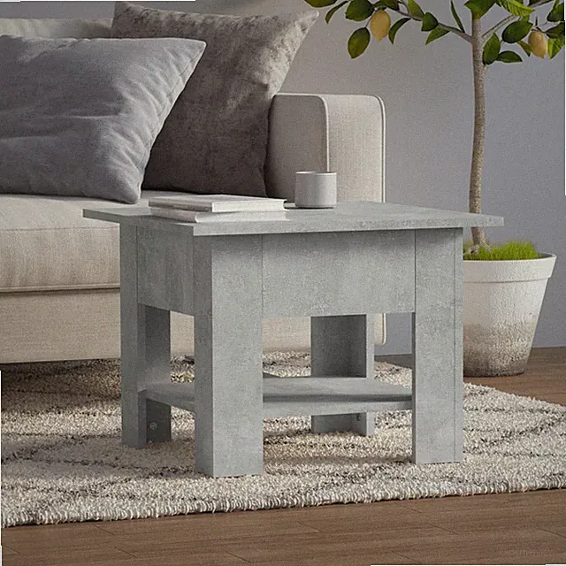 Couchtisch mit Ablage Sofatisch Beistelltisch Wohnzimmertisch Kaffeetisch Tish