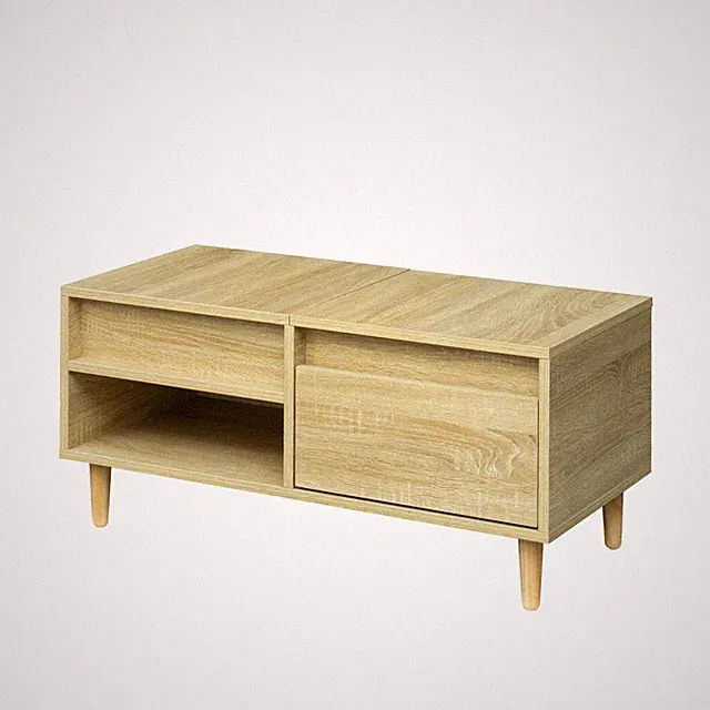 Couchtisch modern minimalistischer Wohnzimmertisch Spiegeloptik Kaffeetisch