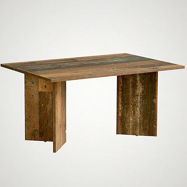 Couchtisch - Old Wood Vintage - 87 cm breit Sofatisch Wohnzimmertisch