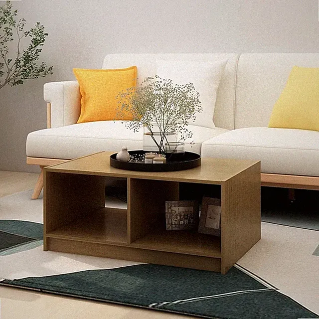 Couchtisch Sofatisch Kaffeetisch Beistelltisch 75x50x33,5 cm Massivholz Kiefer