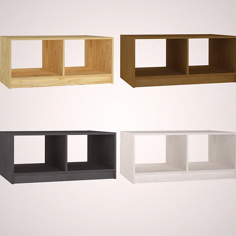 Couchtisch Sofatisch Kaffeetisch Beistelltisch 75x50x33,5 cm Massivholz Kiefer