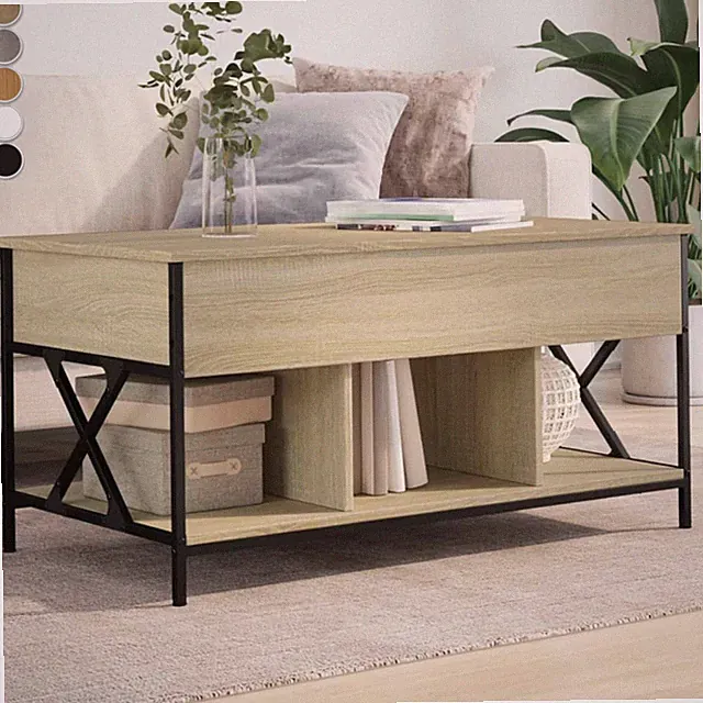 Couchtisch Sofatisch Kaffeetisch Wohnzimmertisch Beistelltisch 100 x 55 x 50 cm