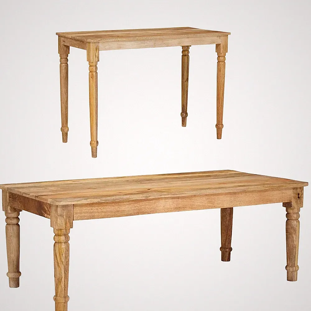 Couchtisch Teak-Massivholz Wohnzimmer Tisch Moderne Möbel Gartenmöbel Braun DE