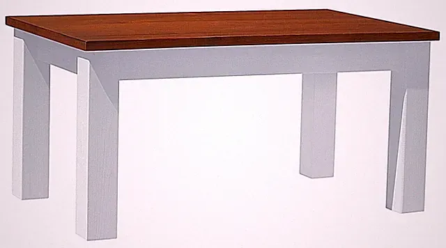 COUCHTISCH Tisch MASSIV KIEFER HOLZ weiß - NEU VERSCHIEDENEN GRÖSSEN