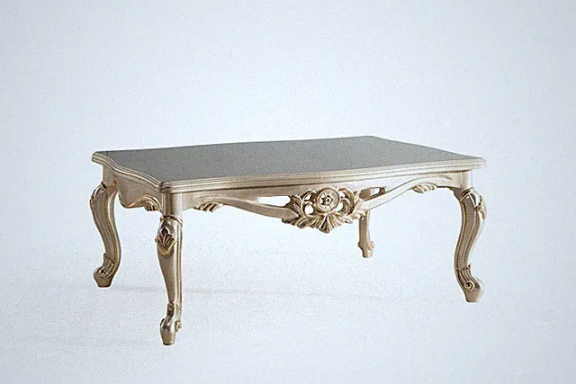 Couchtisch Tisch Möbel Einrichtung 120x80 Tische Holz Barock Rokoko