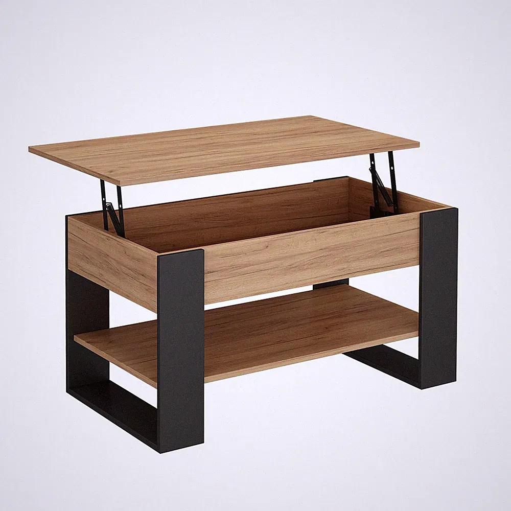 Couchtisch Vicco Lifto 92 x 51 cm mit Liftfunktion