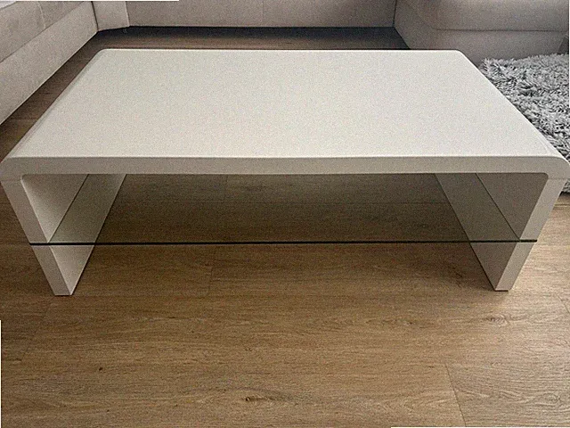 Couchtisch weiß Hochglanz