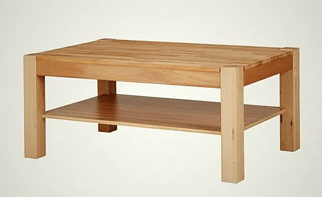Couchtisch Wohnzimmertisch 105x65 cm kernbuche massiv geölt
