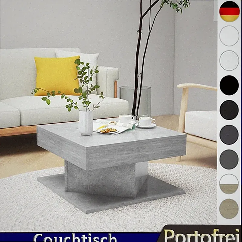 Couchtisch Wohnzimmertisch Beistelltisch Couch Sofa Tisch Weiß Schwarz Grau etc.