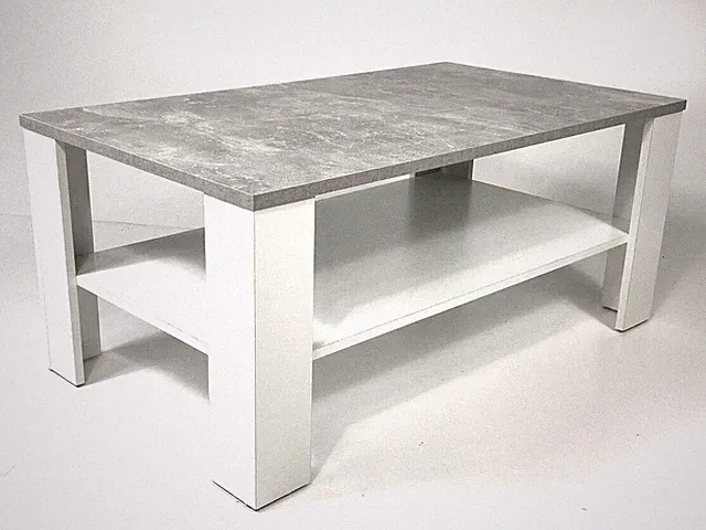 Couchtisch Wohnzimmertisch Sofa Kaffeetisch Bea 100 x 54 cm Beton Optik NEU