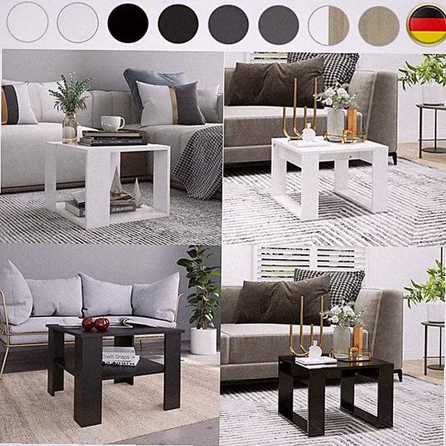 Couchtisch Wohnzimmertisch Sofatisch Beistelltisch Teetisch Kaffeetisch Modern