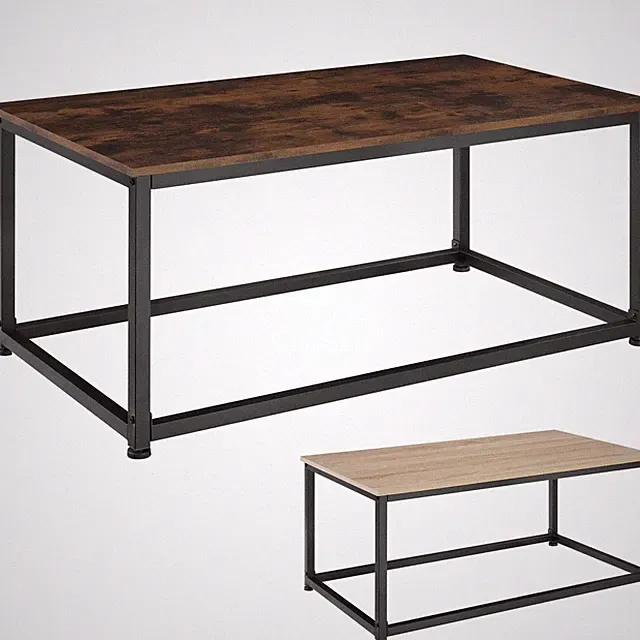 Couchtisch Wohnzimmertisch Sofatisch Beistelltisch Tisch Holz Metall Industrie