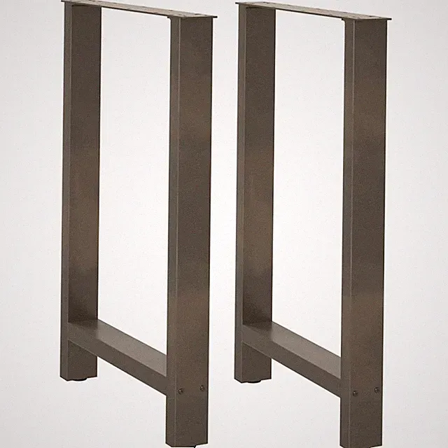 Couchtischbeine Schreibtischbeine Metall Möbelbeine Barständer DIY Stahl vidaXL