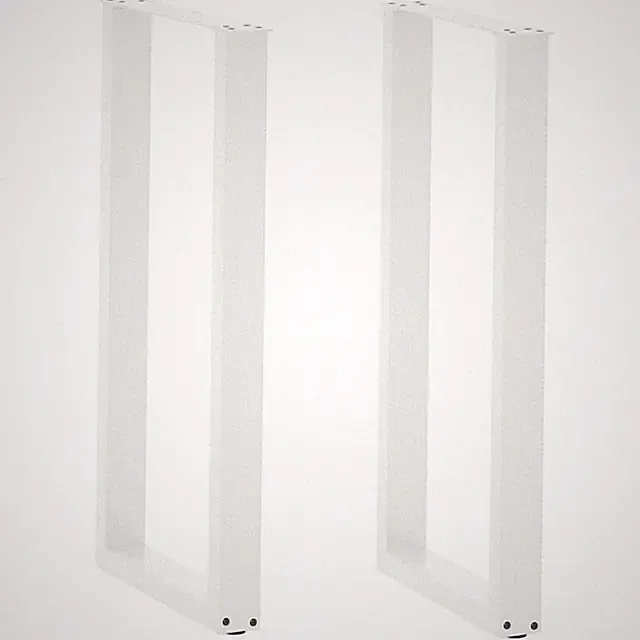 Couchtischbeine Schreibtischbeine Möbelbeine Barständer DIY U-förmig Stahl vidaX