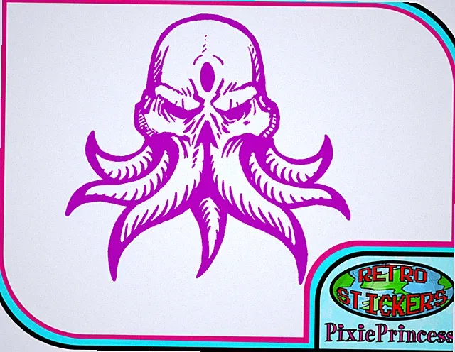 Cthulhu B Horror Lovecraft Vinyl Aufkleber Auto Van Lkw Bike Wand Fenster Dekor