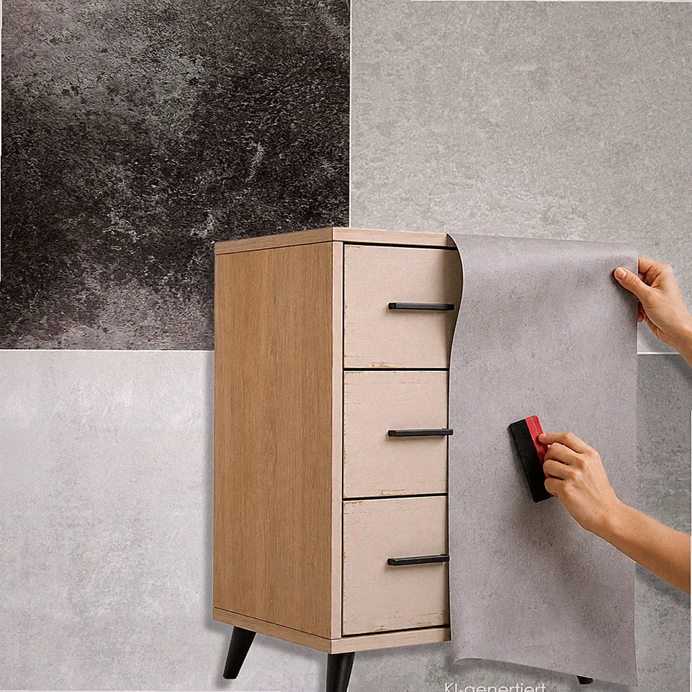 d-c-fix Klebefolie Betonoptik Möbelfolie selbstklebend Küche Beton Folie Möbel