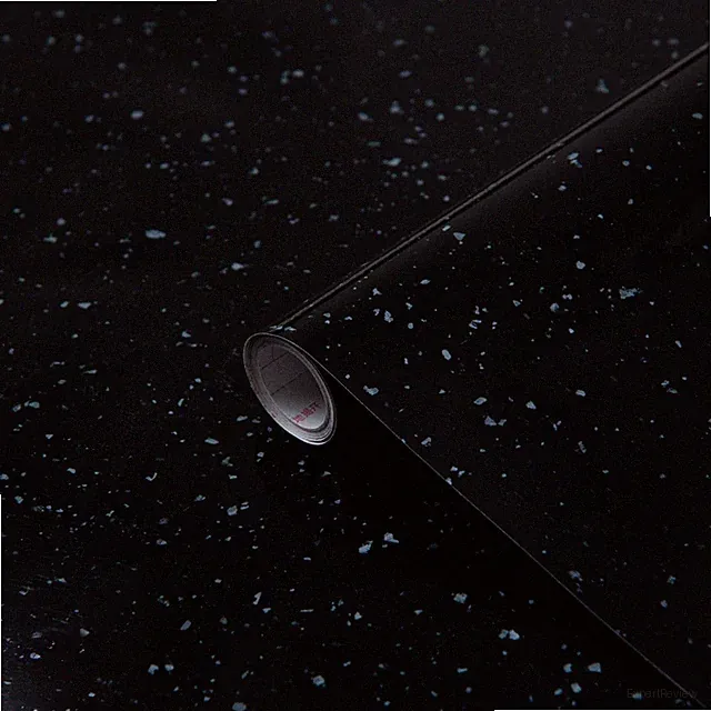 d-c-fix Klebefolie Black Granite Schwarz Möbelfolie Selbstklebend 200x45 cm