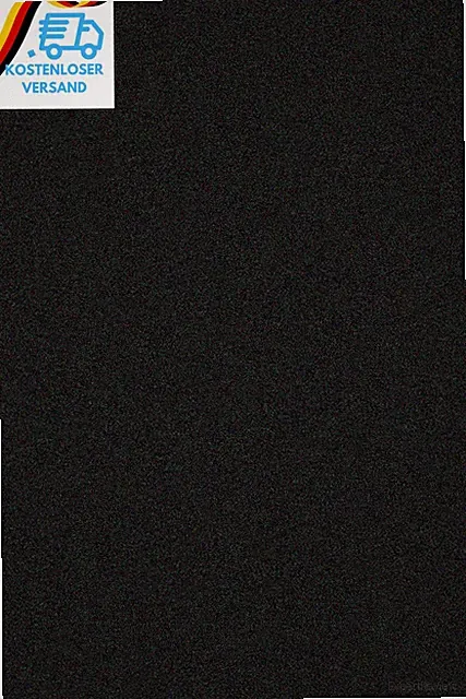D-C-Fix Klebefolie Schwarz Velours Samt-Stoff 45 Cm X 1 M - Möbelfolie Selbstkle
