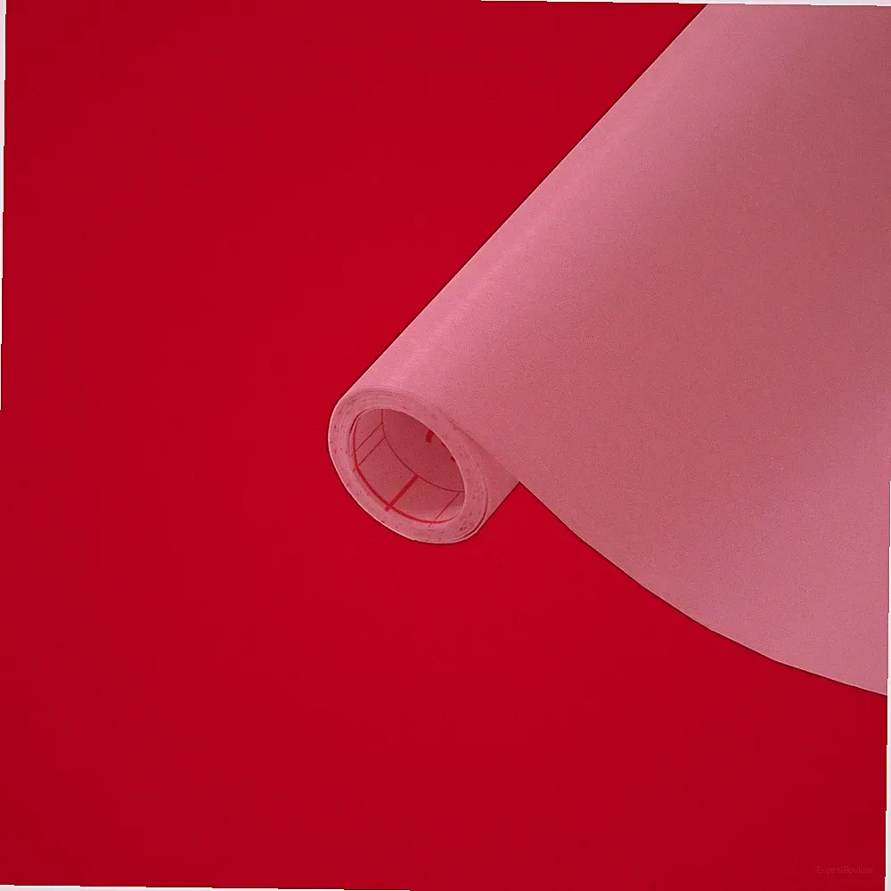 d-c-fix Klebefolie Uni Lack Singalrot Möbelfolie Selbstklebend Dekor 200 x 45 cm