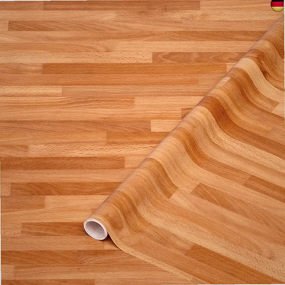 d-c-fix Möbel-Klebefolie Butcherblock, 67,5 cm x 2 m - abwaschbare und selbstkle