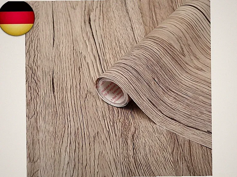 d-c-fix Möbel-Klebefolie Sanremo Eiche sand 90 cm x 2,1 m Holzoptik Folie