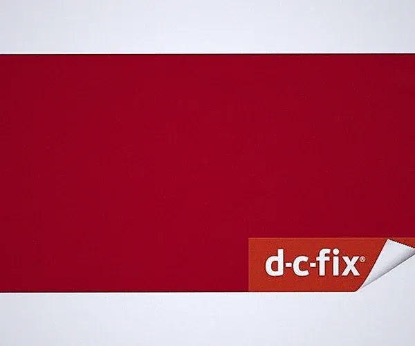 d-c-fix Selbstklebefolie Lack Uni signalrot 67,5 cm x 2 m Möbelfolie