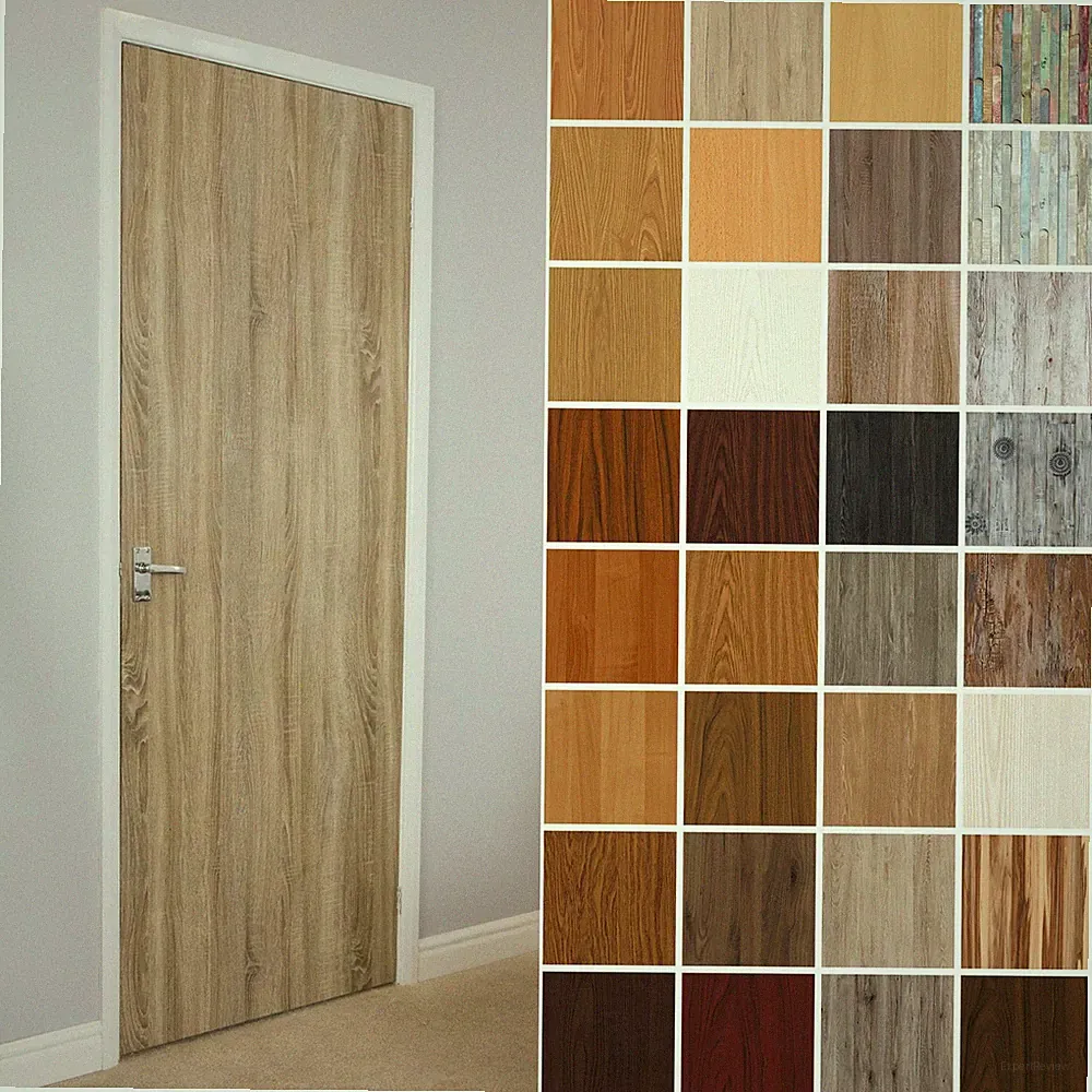 d-c-fix Selbstklebende Tür Folie Klebefolie 10€/m² Möbelfolie Holz 90cm x 210cm