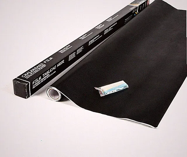 d-c-fix Tafelfolie selbstklebend schwarz 45 cm x 2 m mit Kreide - Tafel Folie