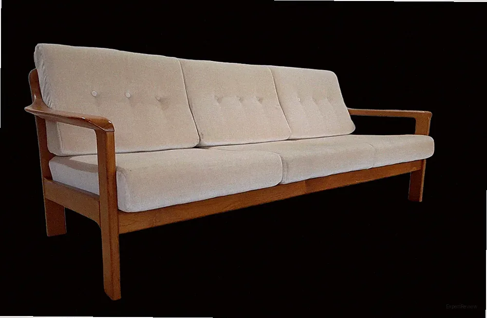 Dänisches Teak Sofa / 3 Sitzer